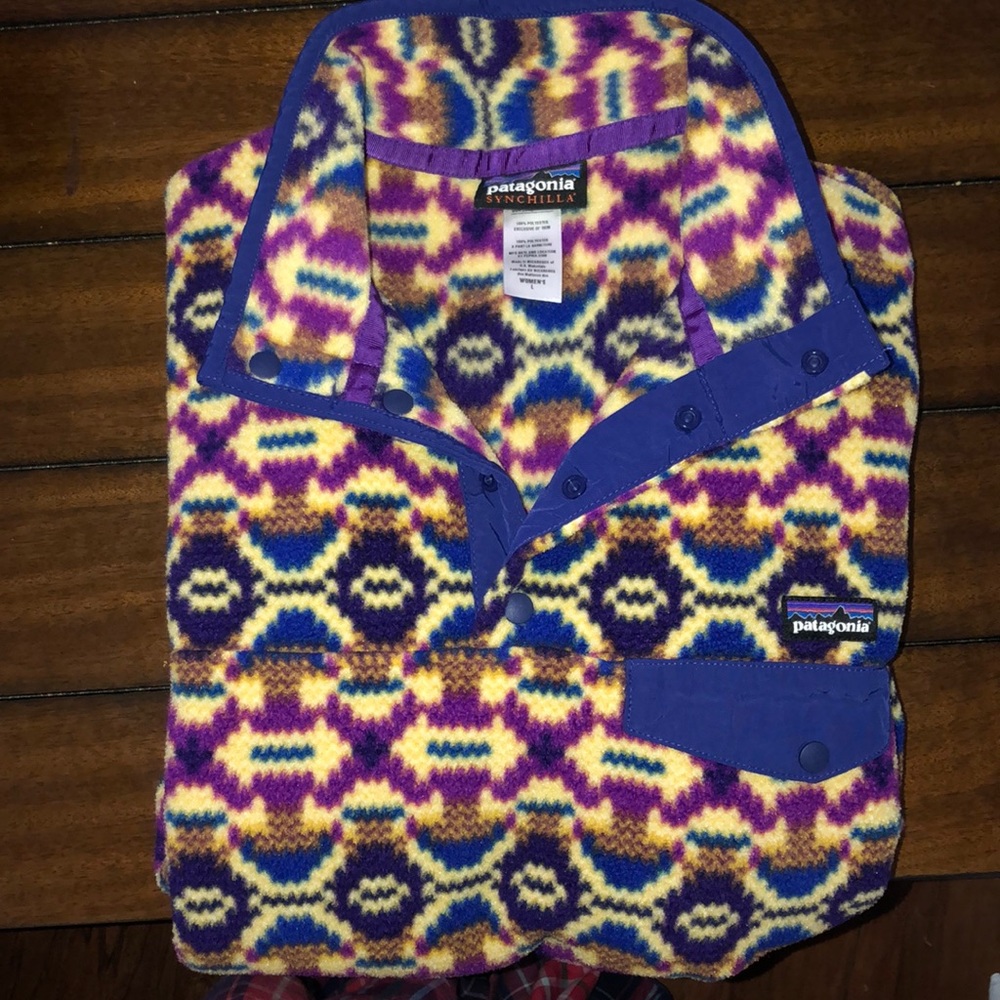 PATAGONIA SYNCHILLA AZTEC PRINT